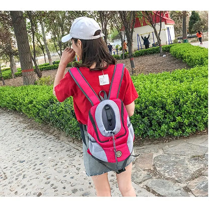 Double Shoulder Outdoor Pet Backpack for Travel