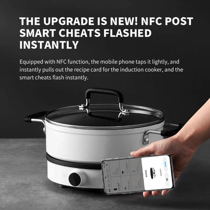 Cuisinière de cuisine à chauffage continu à faible puissance réglable