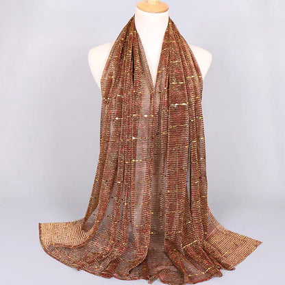 Silk Corduroy Women's Scarf & Shawl