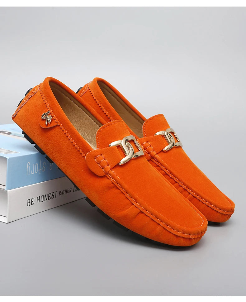 Mocassins décontractés élégants à enfiler pour hommes