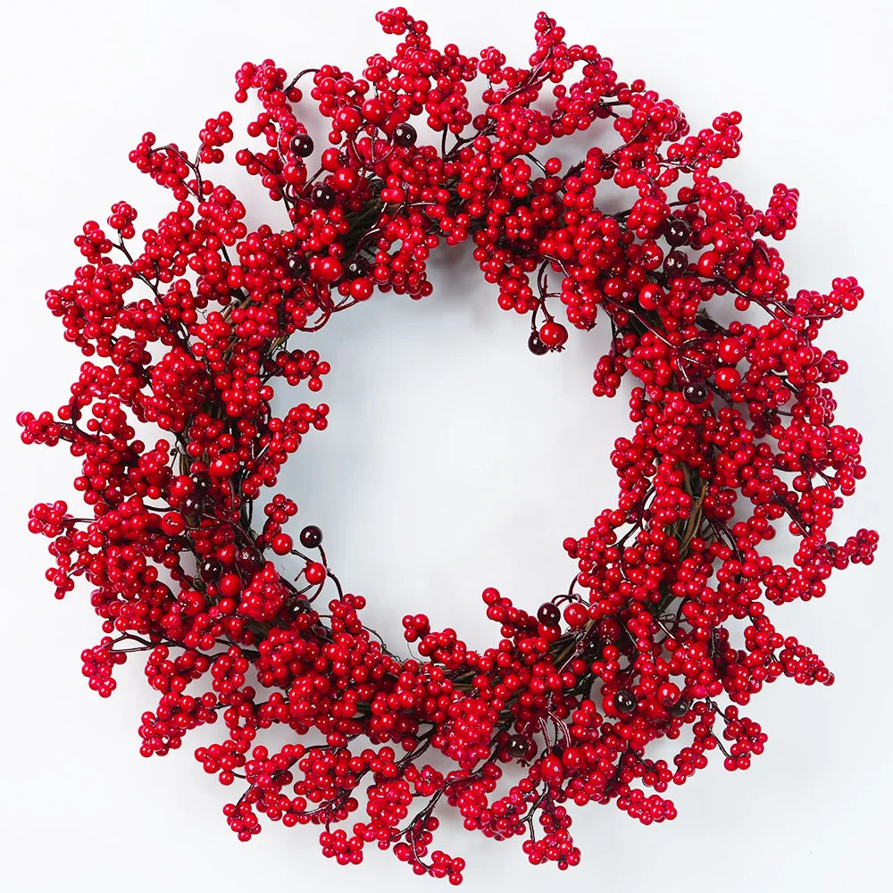 christmas berry wreath
