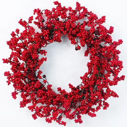 christmas berry wreath
