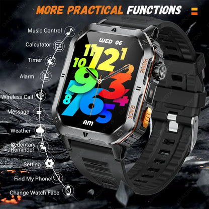 Nouvelle montre intelligente Bluetooth HD pour hommes