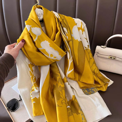 silk scarves for women