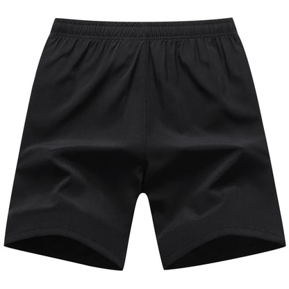 Atmungsaktive Herren-Sportshorts mit elastischem Bund