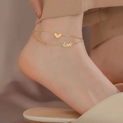 anklets for women gold