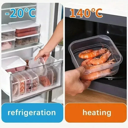 Frozen Meat Storage Box Refrigerator Organizer