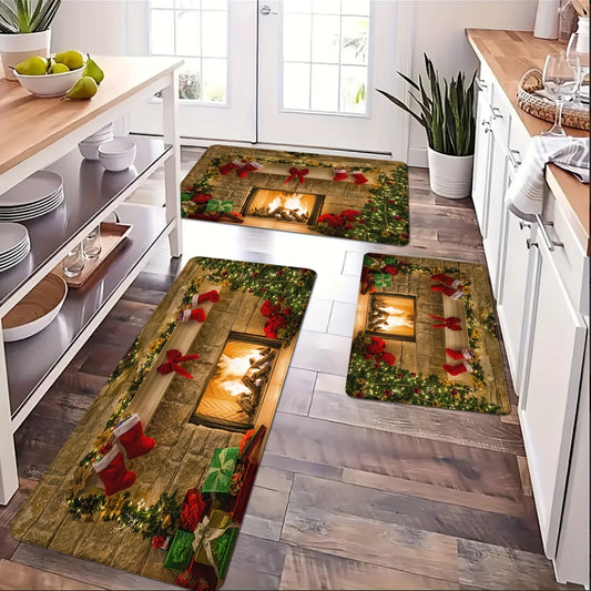 Christmas Kitchen Floor Mat Doormat