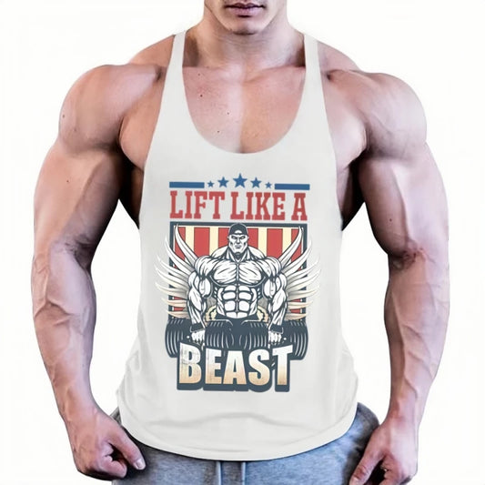 Herren-Fitness-Tanktop – Ärmelloses Trainingstop 