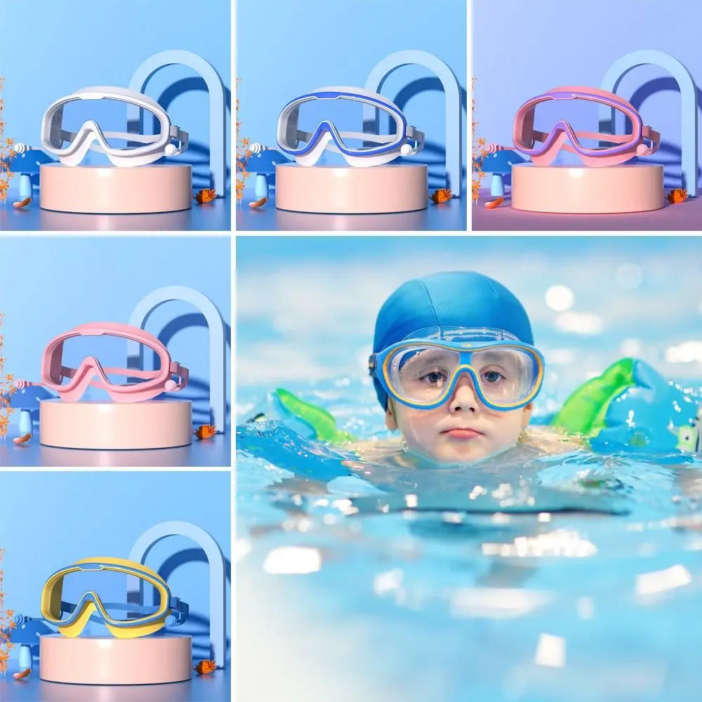 Adult Clear Anti-Fog Swim Goggles