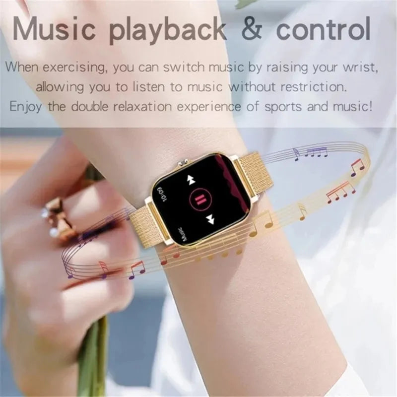 Smartwatch mit Touchscreen für Damen