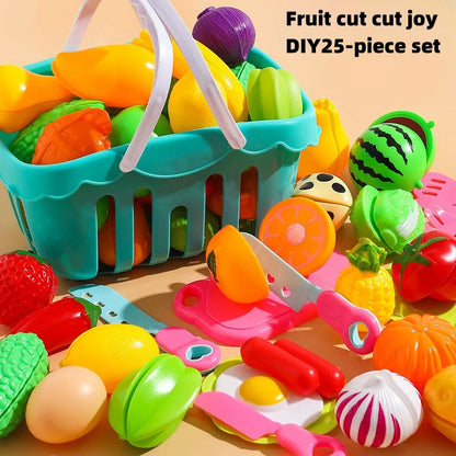 Cuisine pour enfants : jouets interactifs de découpe de fruits et légumes 