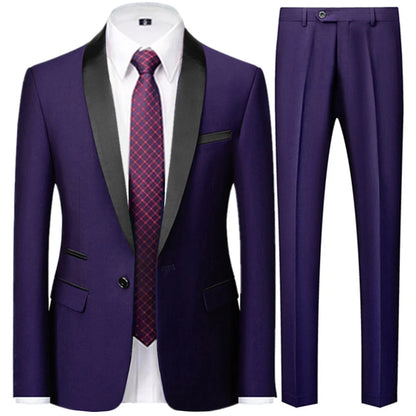 Men's Classical Business/Wedding 3 Pcs Suit