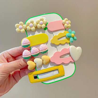 14-Piece Baby Girls Hair Clip Set