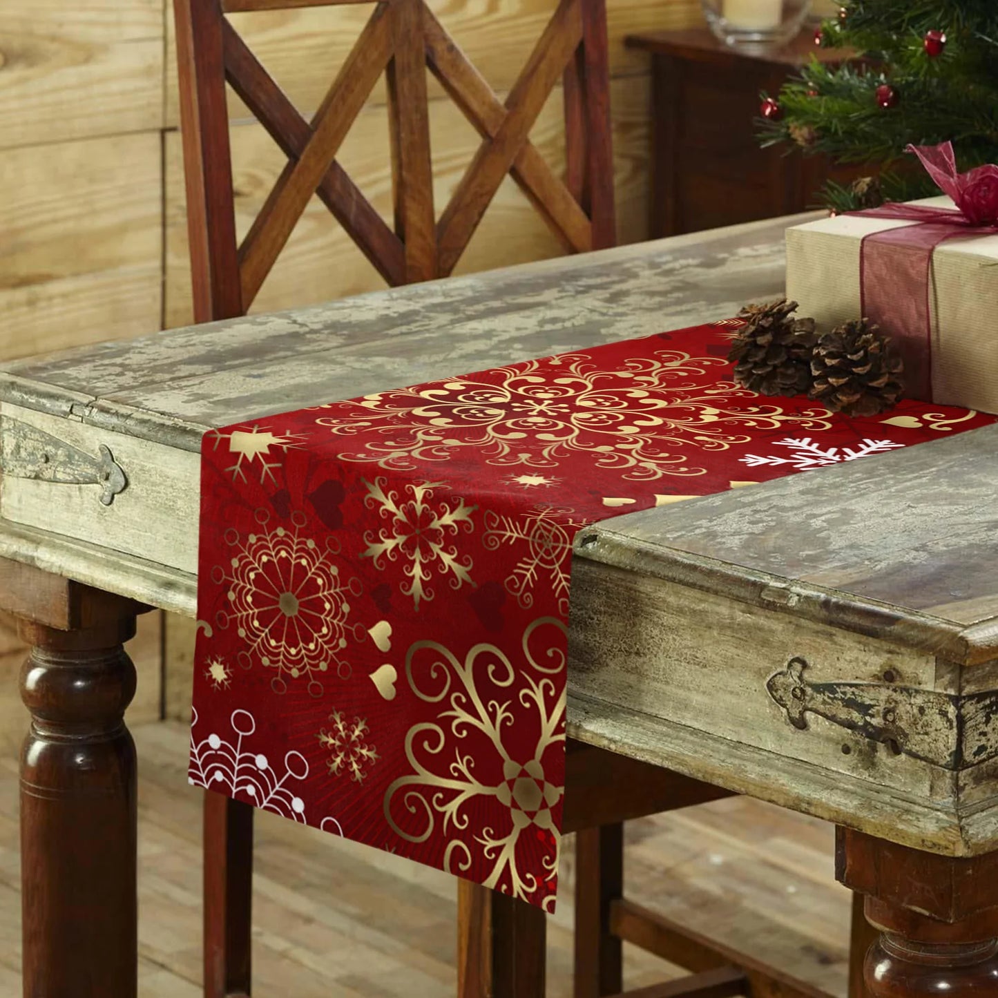 christmas table cover
