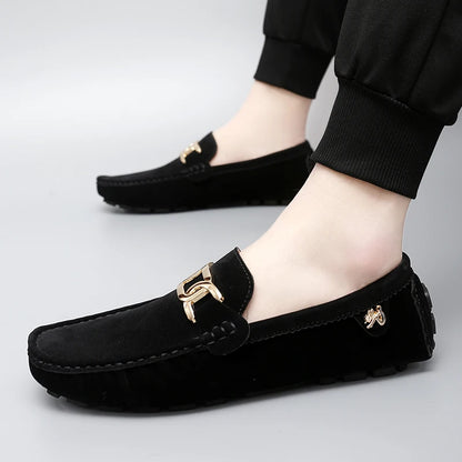 Mocassins décontractés élégants à enfiler pour hommes