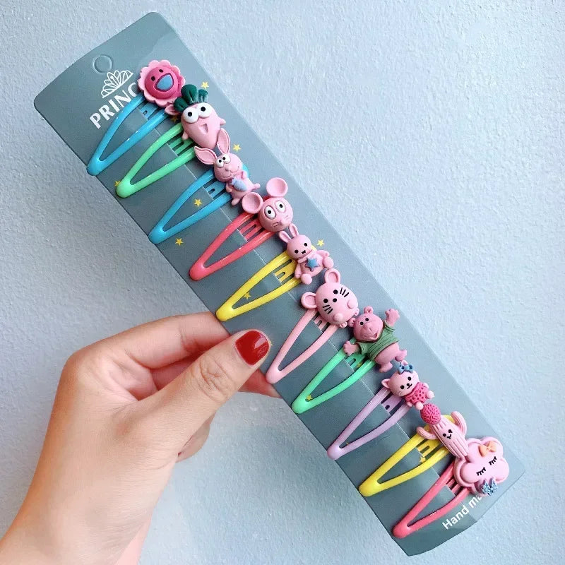 Adorable Bow Hair Clips for Girls