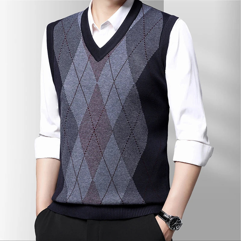 Men's Autumn/Winter V-Neck Sweater