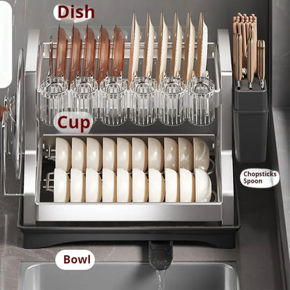 Stainless Steel Kitchen Organizer Shelf