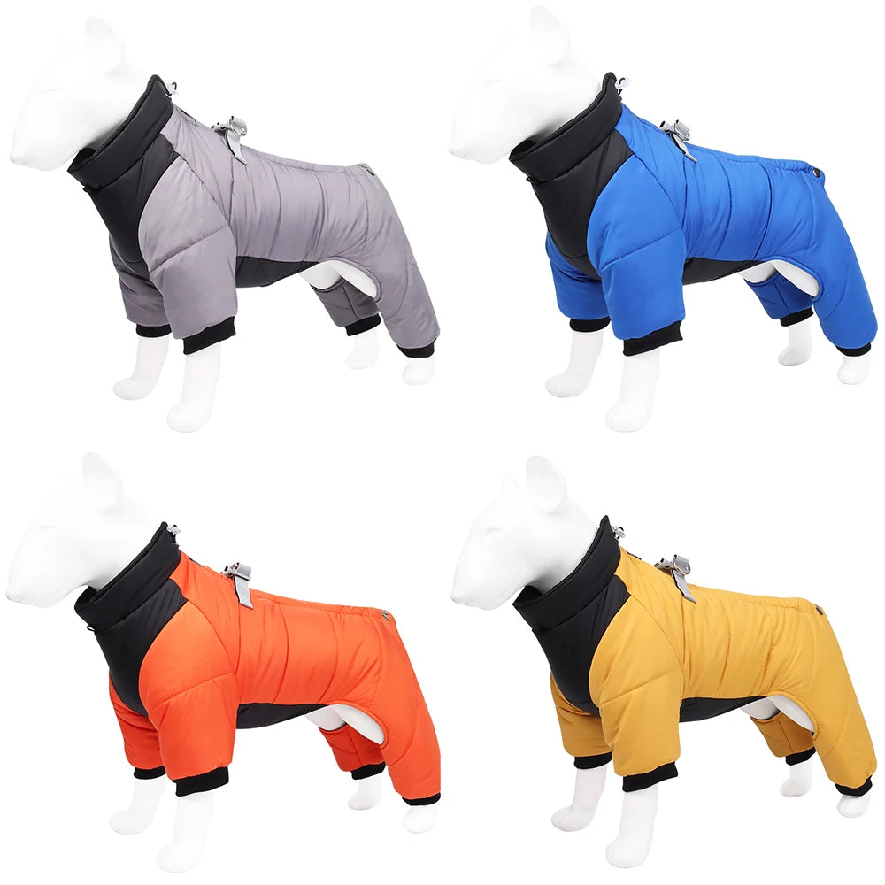 Veste chaude pour chien - Combinaison imperméable