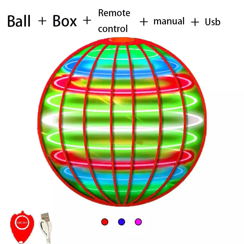 flying orbs ball
