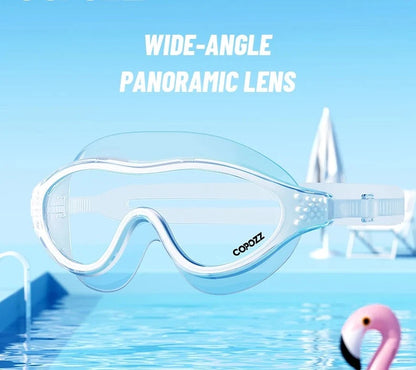 Lunettes de natation antibuée imperméables pour adultes