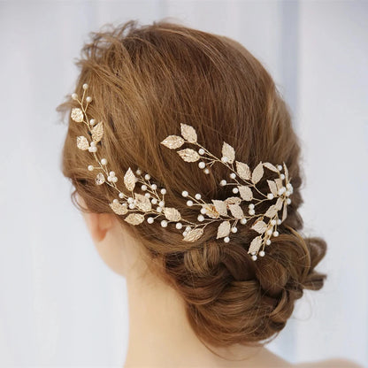 pearl rhinestone headband