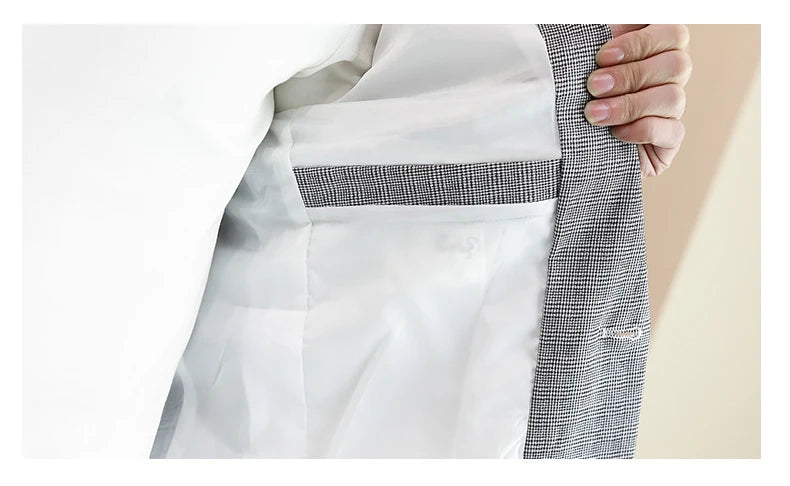 Men's Slim Fit Deerskin Plus Size Velvet Suit Blazer