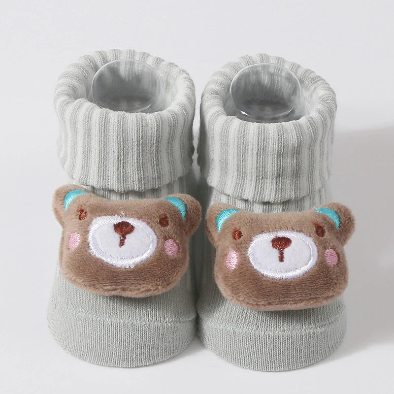 Newborn Baby Soft Cotton Winter Socks