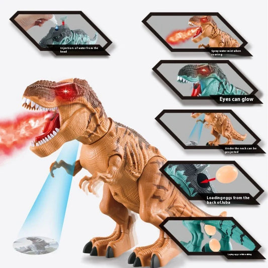 Grand dinosaure robotisé électrique qui marche