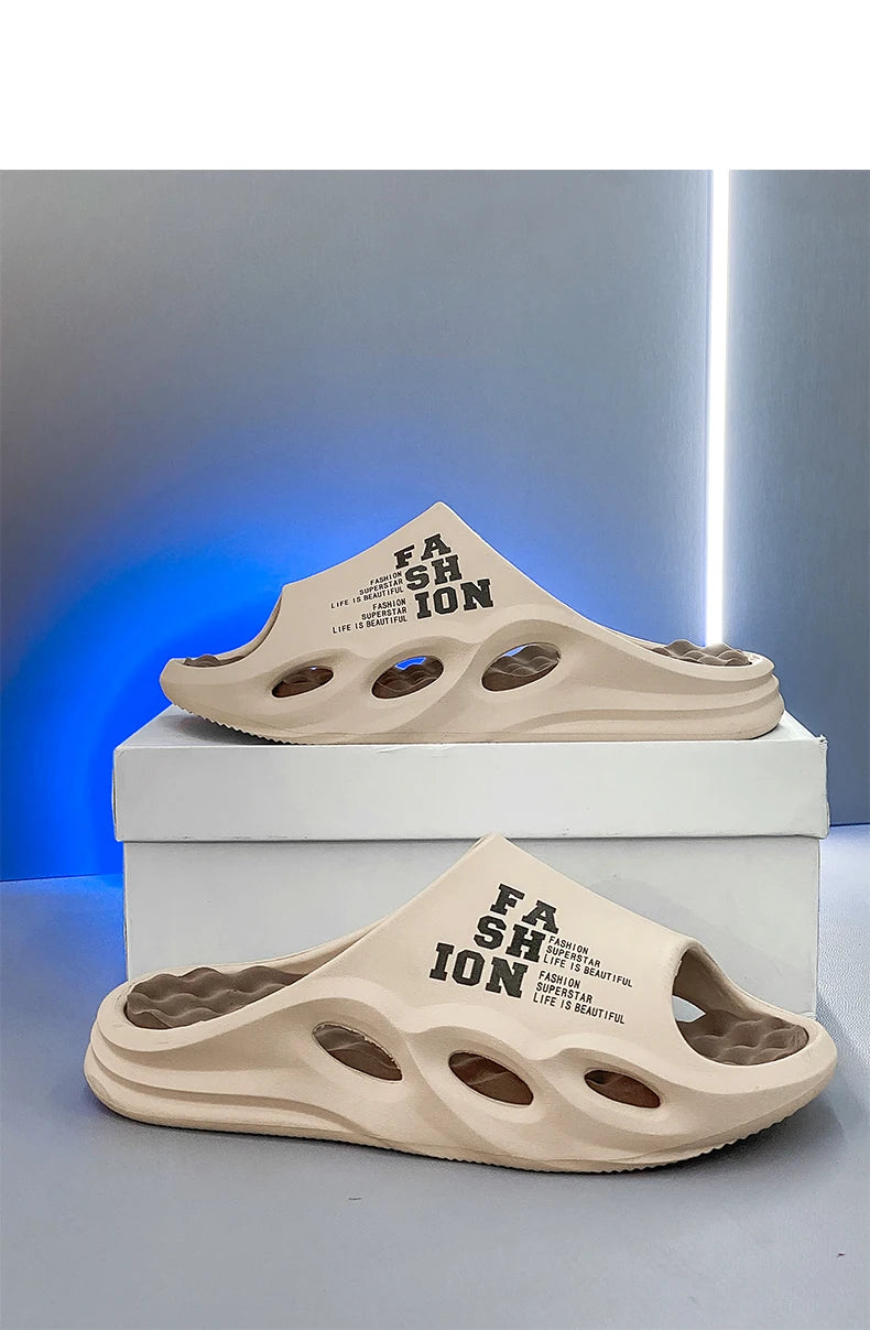 Tongs d'extérieur souples et antidérapantes pour hommes