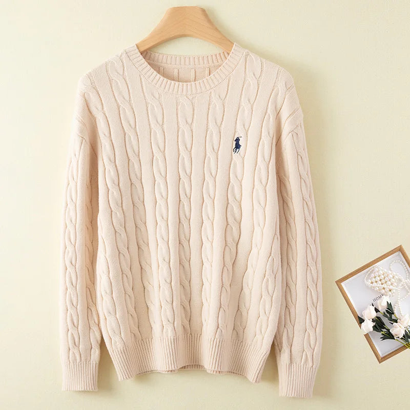 embroidered sweater
