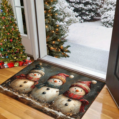 door mat christmas
