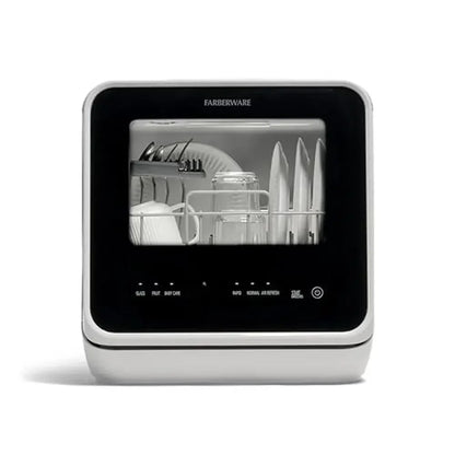 Portable Touch Screen Kitchen Countertop Dishwasher