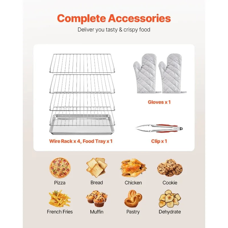 Compact Multi-Function Electric Oven