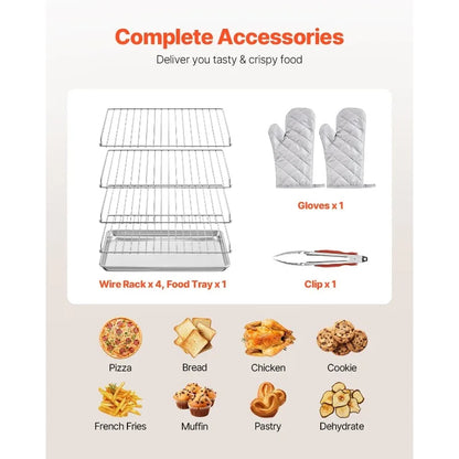 Compact Multi-Function Electric Oven