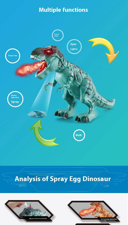 Grand dinosaure robotisé électrique qui marche