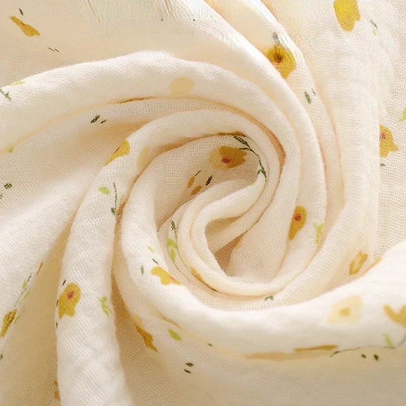 Gant de toilette léger en mousseline pour bébé