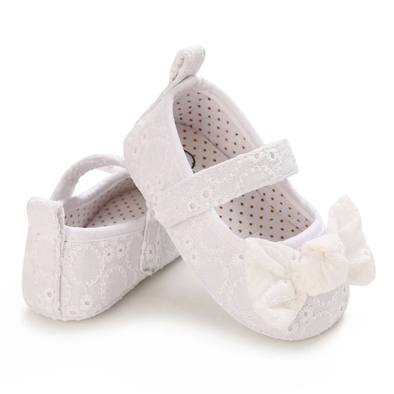 Non-slip Pink Newborn Baby Shoes