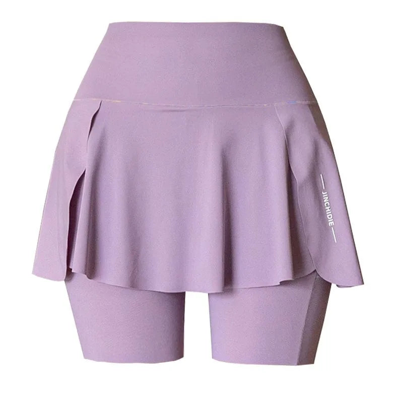 High Waist Yoga Shorts & Skirts