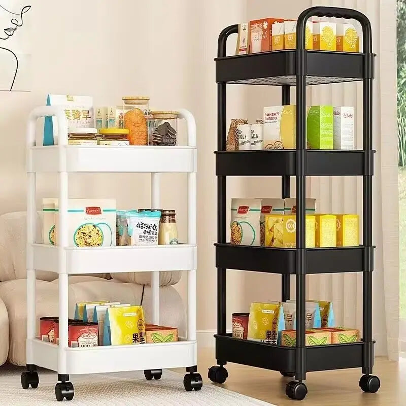 Multi-Storey Storage Rack with Wheels