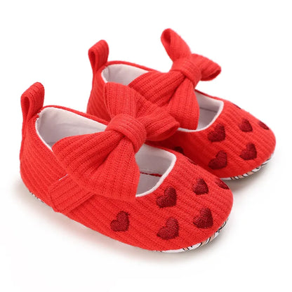 Non-slip Pink Newborn Baby Shoes