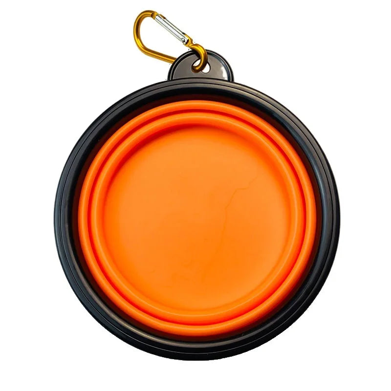 Collapsible Silicone Dog Bowl for Outdoor Travel