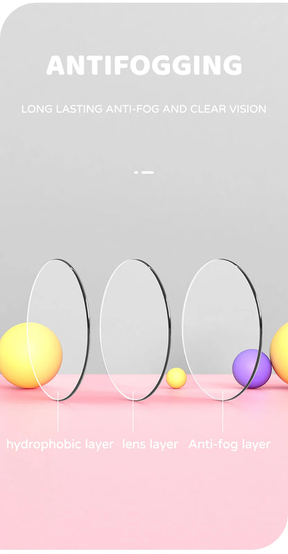 Lunettes de natation étanches et antibuée pour enfants