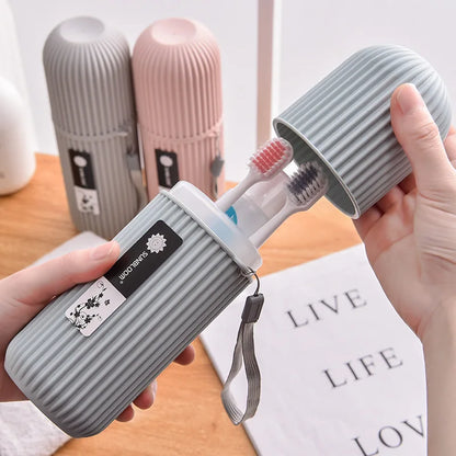 Travel Toothbrush & Toothpaste Holder