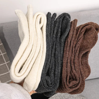 Women's Cashmere Over-Knee High Socks