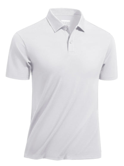 Quick Dry Cotton Blend Golf Polo Shirts