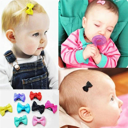 Candy Color Dot Baby Hair Clips