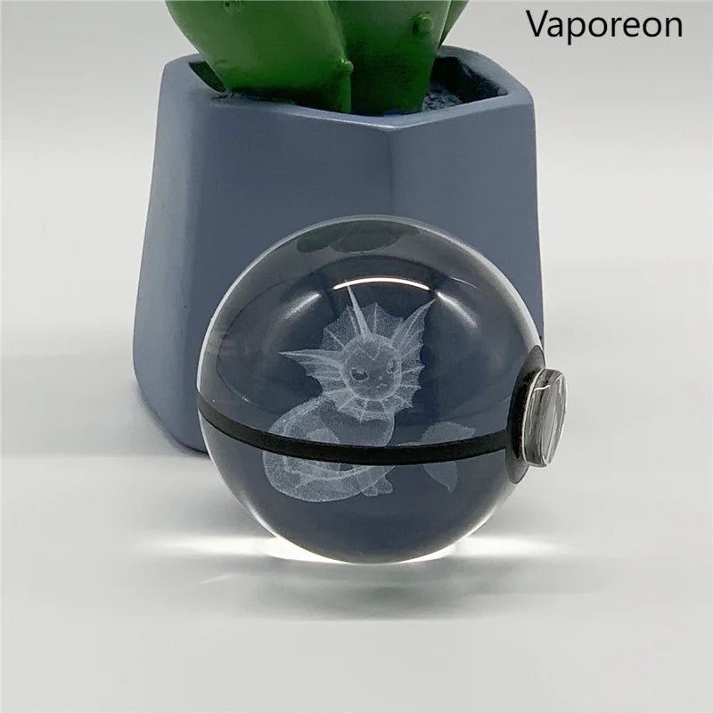 3D Pokemon Kristallkugel Nachtlicht 