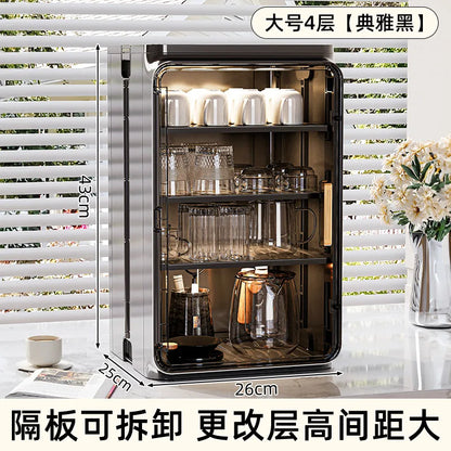 Dust-Proof Desktop Cup Holder & Rack